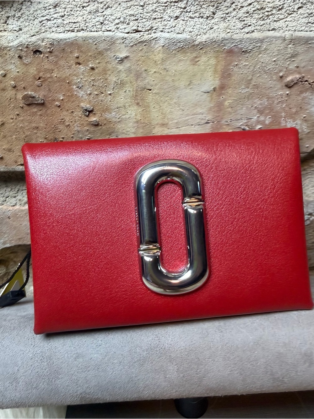 Marc Jacobs Scene Snap Leather Card Holder